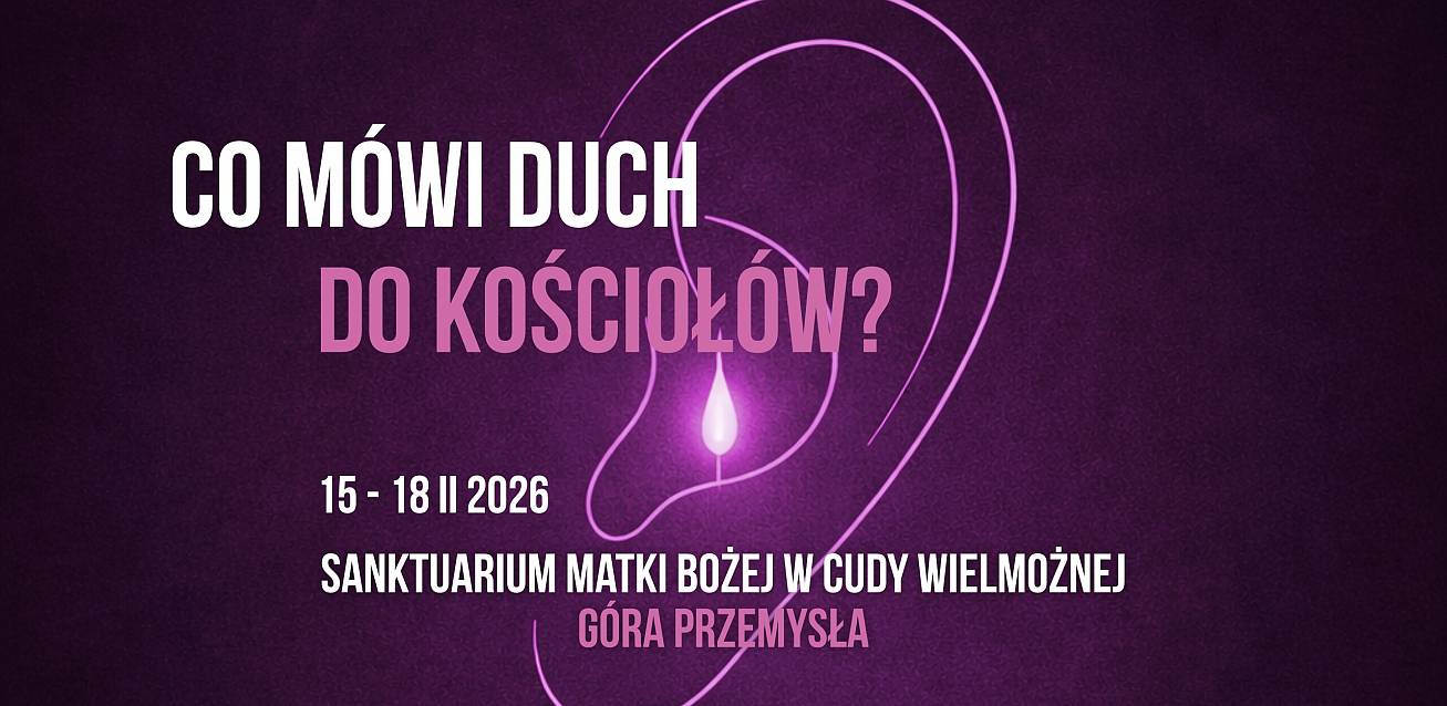 Grafika Rekolekcje: Co mówi Duch do Kościołów?